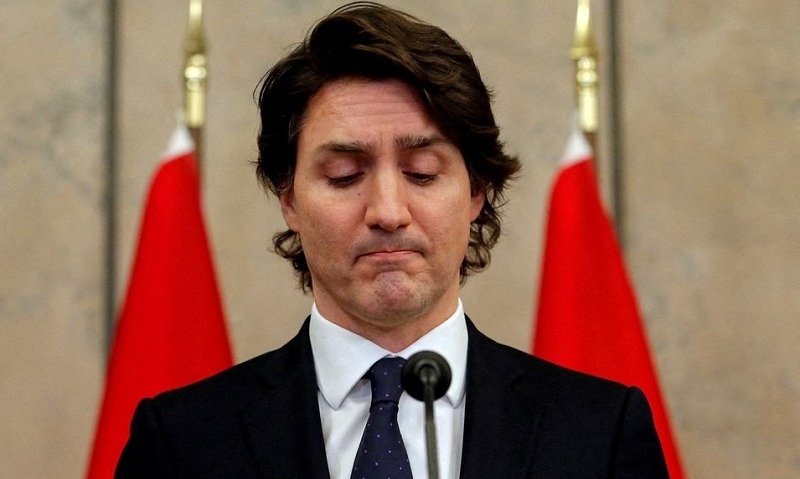 Canada's Prime Minister Justin Trudeau speaks at a news conference as truckers and their supporters continue to protest against Covid-19 vaccine mandates, in Ottawa, Ontario, Canada on Feb 11. — Reuters's Prime Minister Justin Trudeau speaks at a news conference as truckers and their supporters continue to protest against Covid-19 vaccine mandates, in Ottawa, Ontario, Canada on Feb 11. — Reuters