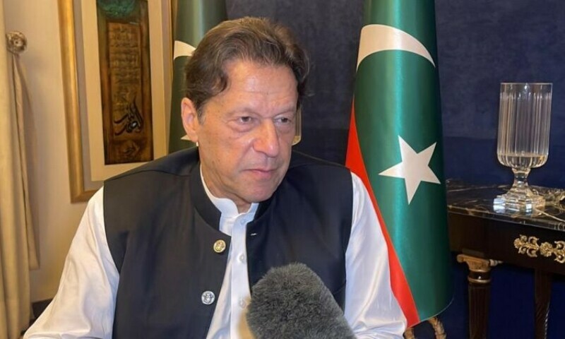 <p>Former prime minister and PTI Chairman Imran Khan. — Photo courtesy: BBC Urdu</p>