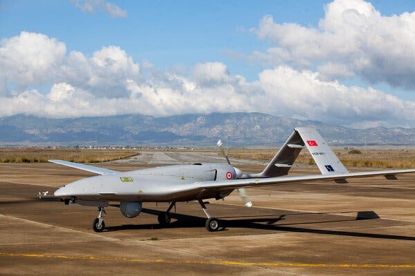 Bayraktar TB2 drones are assembled in Turkey, but rely extensively on electronics made in the United States and Canada.