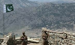 Soldiers keep vigil from a post on top of a mountain in the North Waziristan district. — AFP/File