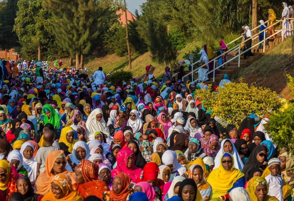 Rwanda Muslims celebrate Eid al-Fitr also known as Feast of Breaking the Fast festival, which marks the end of the fasting month of Ramadan, 17 July, 2015.