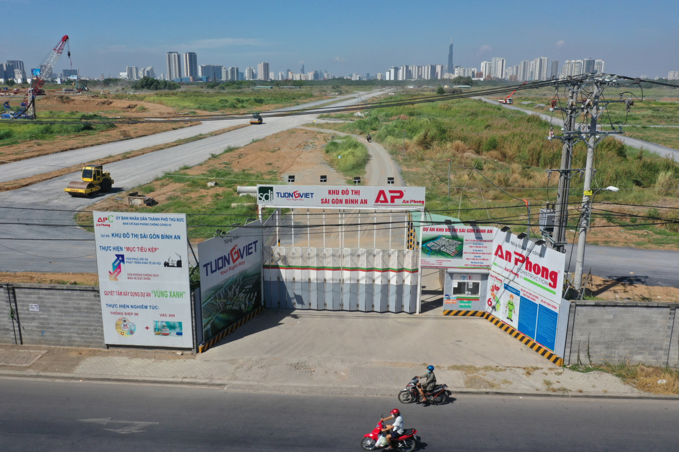 Property prices skyrocket in eastern HCMC after record bids for Thu Thiem land