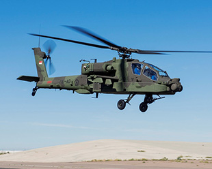 Boeing AH-64E Apache helicopter