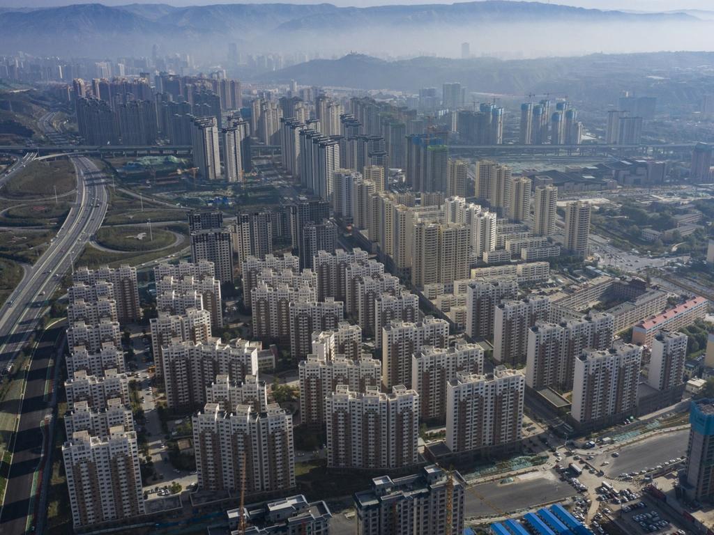 New residential developments in the Nanchuan area of Xining, Qinghai province. Picture: Qilai Shen/Bloomberg