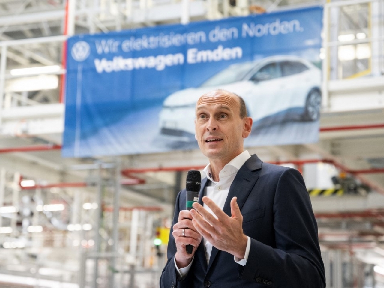 Volkswagen's Ralf Brandstaetter said the move is a key step in the group's in China, for China strategy. File photo: AFP