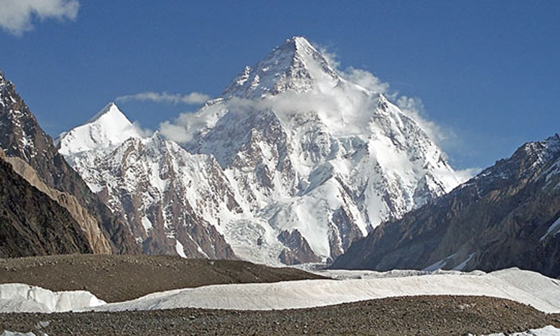 Another three-member team arrived in Pakistan from Nepal on Sunday to attempt scaling K2, the world’s second highest mountain at 8,611 meters height, in winter. — File photo