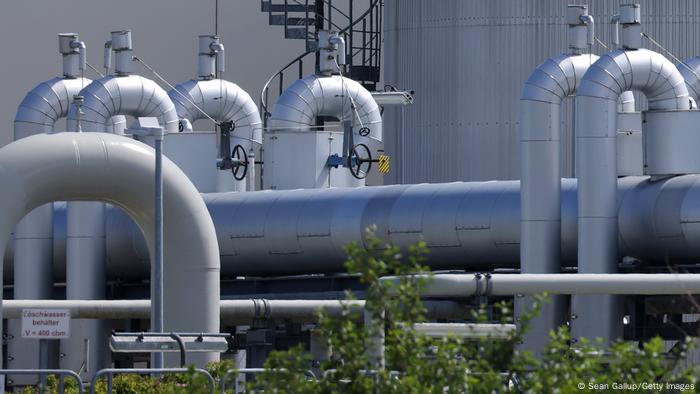 Receiving station for Nord Stream 1 in Lubmin, Germany