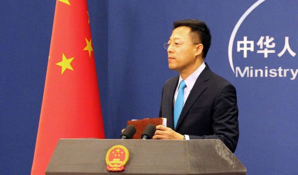 Chinese Foreign Ministry spokesman Zhao Lijian