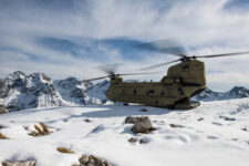 Chinook in the Snow