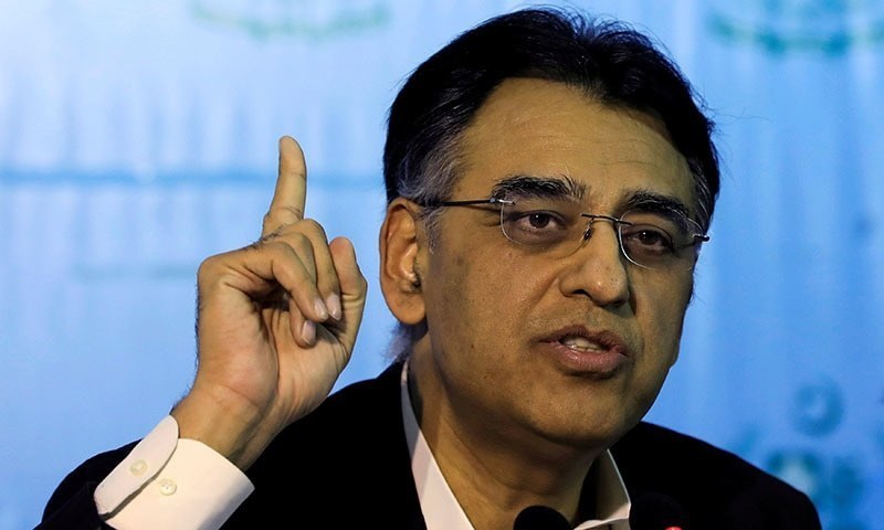 Asad Umar said it was not possible to stay silent when ‘others’ attempted to manipulate facts just for political point-scoring. — Reuters/File