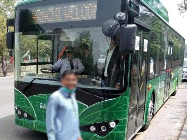 the electric bus will run from tower to sohrab goth and the fare for one stop will be as low as rs10 photo social media