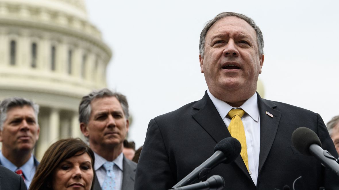 Mike Pompeo, who was secretary of state under Trump, is thought to be preparing to run for the presidency in 2024