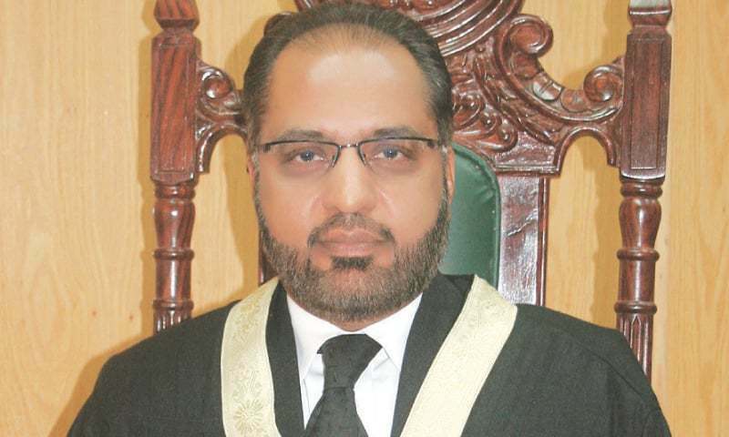 A file photo of former judge of the Islamabad High Court, Justice Shaukat Aziz Siddiqui. — File