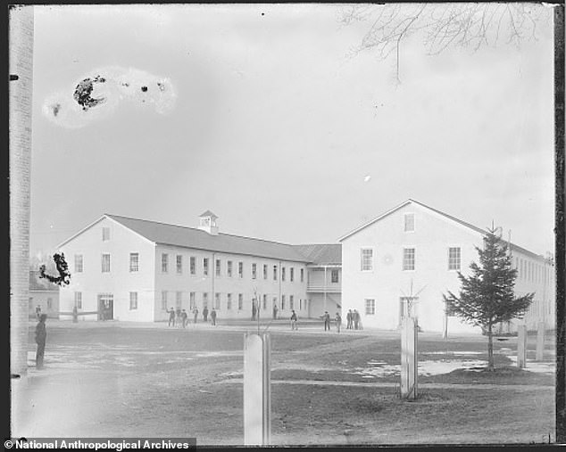 Founded by Army veteran General Richard Pratt in 1879, the Carlisle Indian Industrial School (pictured) in Pennsylvania was among the 367 original government-operated institutions for Native American children