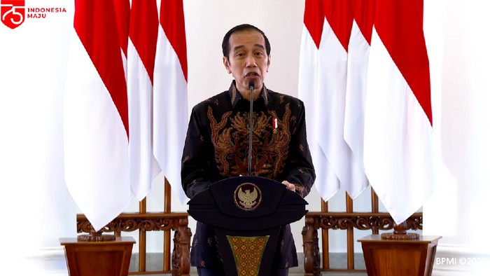 Presiden Jokowi, 26 Agustus 2020, dalam acara Aksi Nasional Pencegahan Korupsi. (Dok YouTube Sekretariat Presiden)