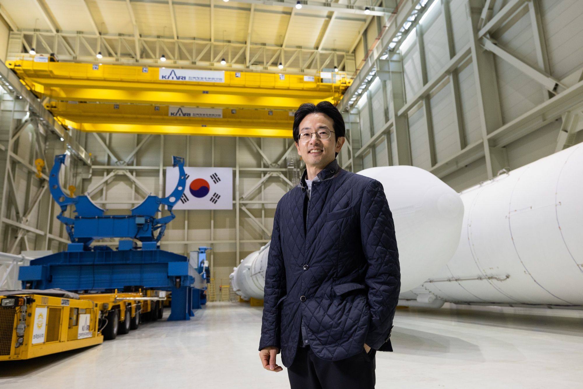 Yoo Jae-suk, director of the launch vehicle technology research division at the Korea Aerospace Research Institute’s Naro Space Centre in Goheung, South Korea. Photo: Bloomberg