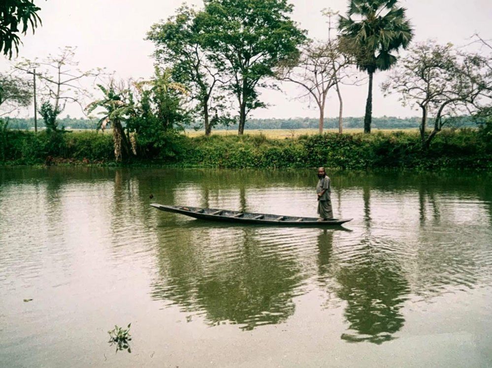 Flooded lake