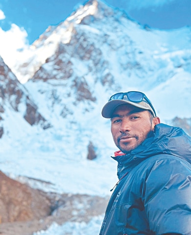  SIRBAZ Khan is the only Pakistani climber to have summited Mount Everest, the highest peak in the world, twice.—Instagram / sirbazkhan_mission14 