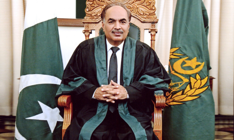 This file photo shows Sindh High Court Chief Justice Ahmed Ali M. Sheikh. — Photo courtesy SHC website/File