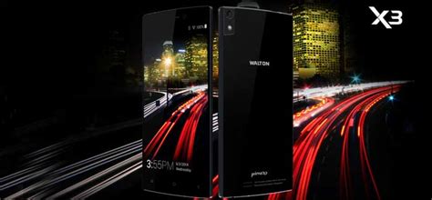 Walton Primo X3: The slimmest smartphone in the market
