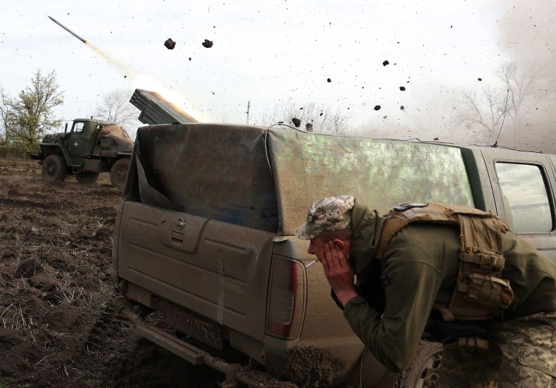 Fighting Near Bakhmut