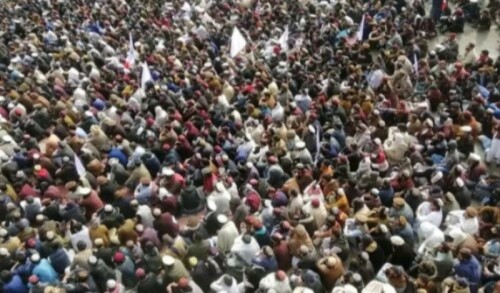Thousands take to the streets in South Waziristan’s Wana against rising terrorism
