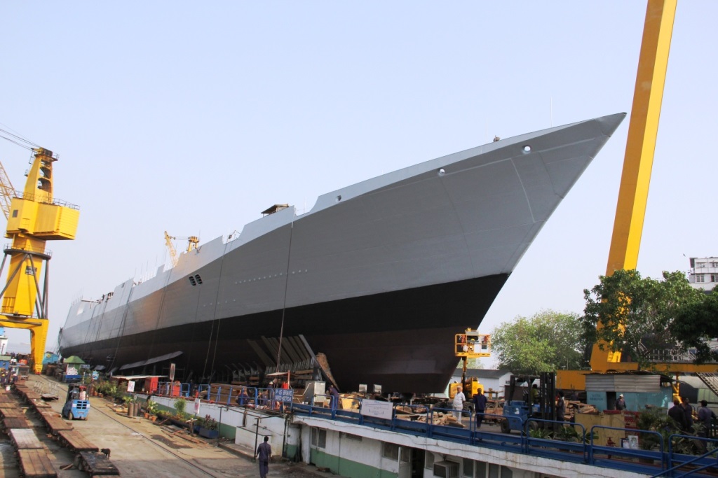 launching of ins visakhapatnam 4 - naval post- naval news and information