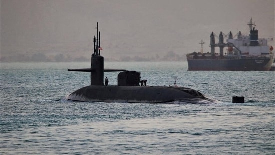 German and Indian companies are nearing a deal to build submarines in India.(via REUTERS)