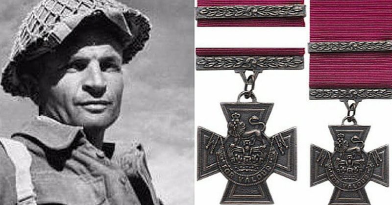 Captain Charles Upham who was awarded The Victoria Cross TWICE ...