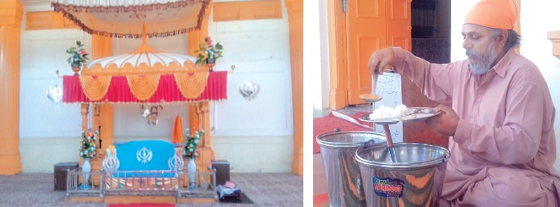 The recently reopened Gurdwara Sri Guru Singh Sabha, said to be two centuries old, has proven to be a source of immense joy for the Sikh community in Balochistan’s capital after its restoration.—Photos by the writer