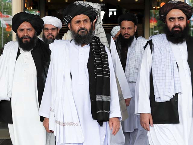 an afghan taliban delegation leaving in moscow russia may 30 2019 photo reuters