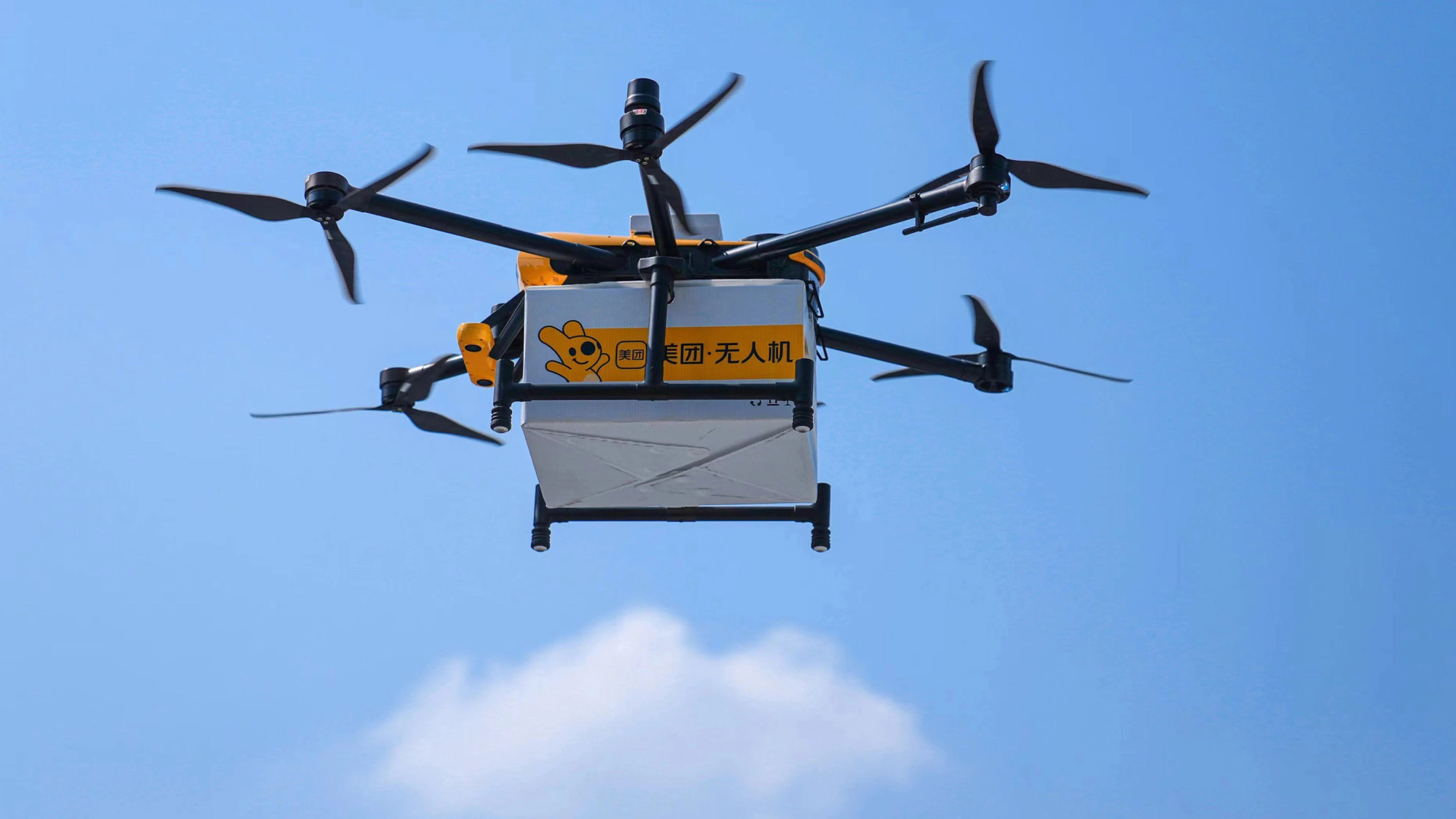 Shenzhen has been chosen by Meituan as the centre of its drone delivery services because the city’s legislation is particularly accommodating of the technology. Photo: Meituan