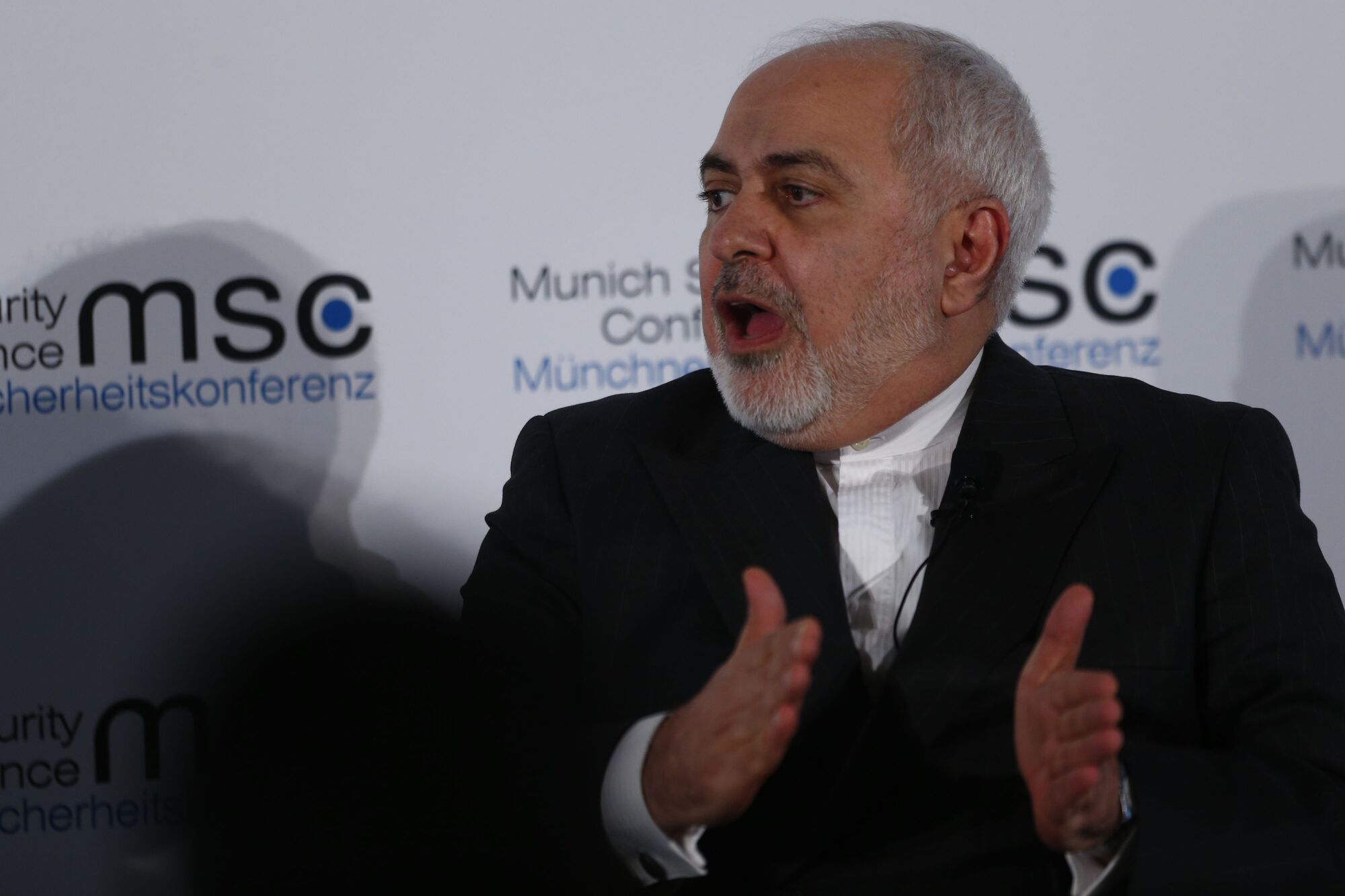 Mohammad Javad Zarif said “It’s not that you can come in, impose restrictions on others, benefit from the privileges of membership and then all of a sudden decide to leave and inflict $250 billion of damage on the Iranian people.”