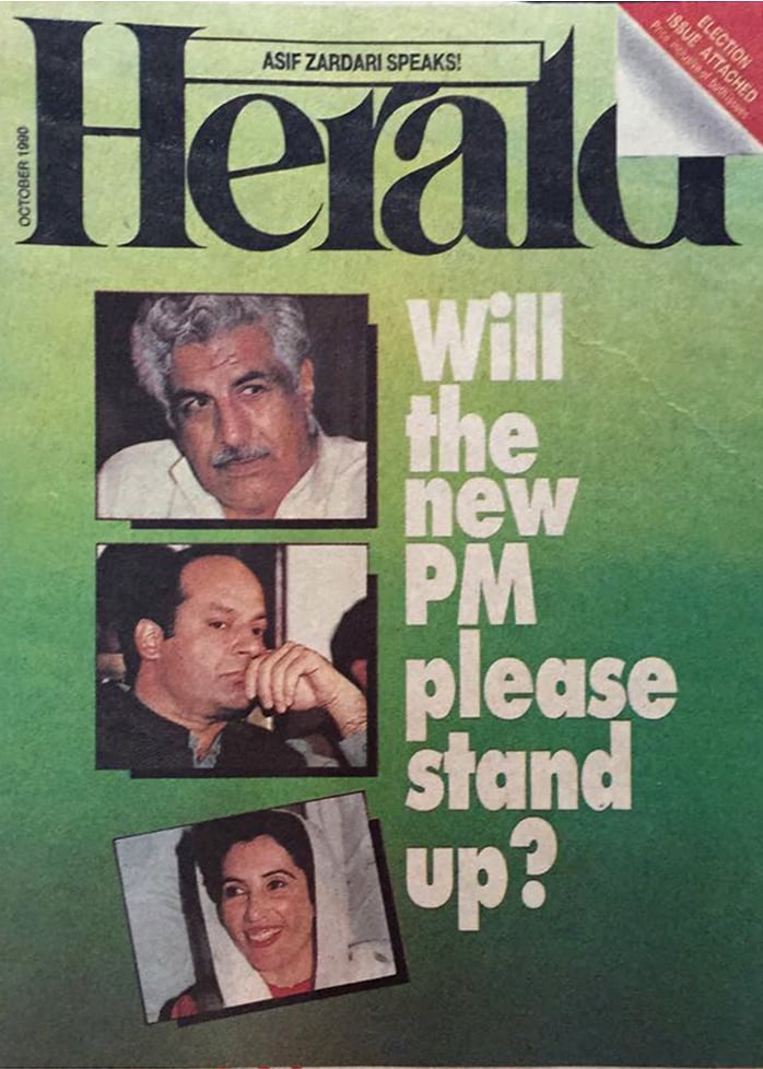 Herald cover on October 20, 1990.