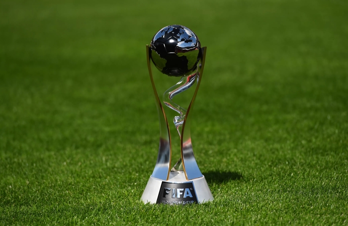 The-FIFA-U-20-World-Cup-trophy-is-pictured-before-a-game