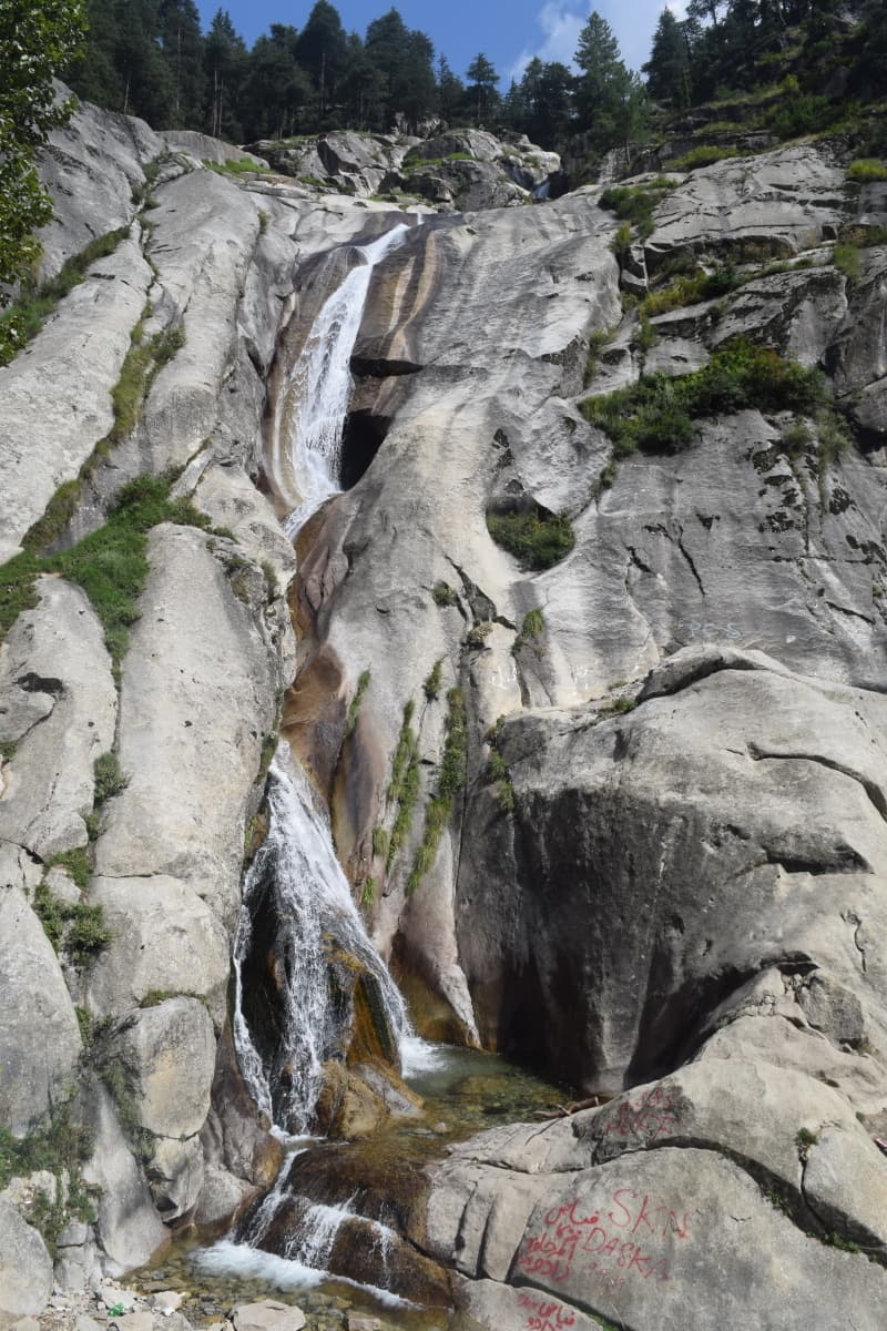 The Kumrat waterfalls.