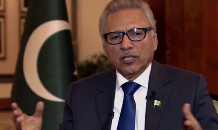 President Arif Alvi has signed off on a presidential ordinance to amend the Election Act 2017. — DawnNewsTV/File