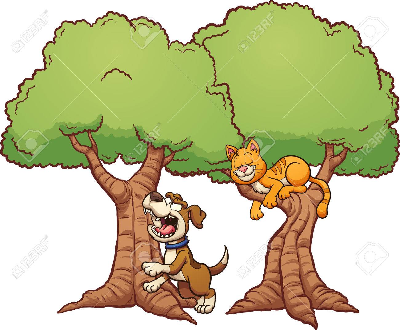 72320426-dog-barking-up-the-wrong-tree-clip-art-illustration-with-simple-gradients-each-element-on-a-separate.jpg