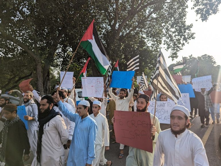 Islamabad rally for Gaza
