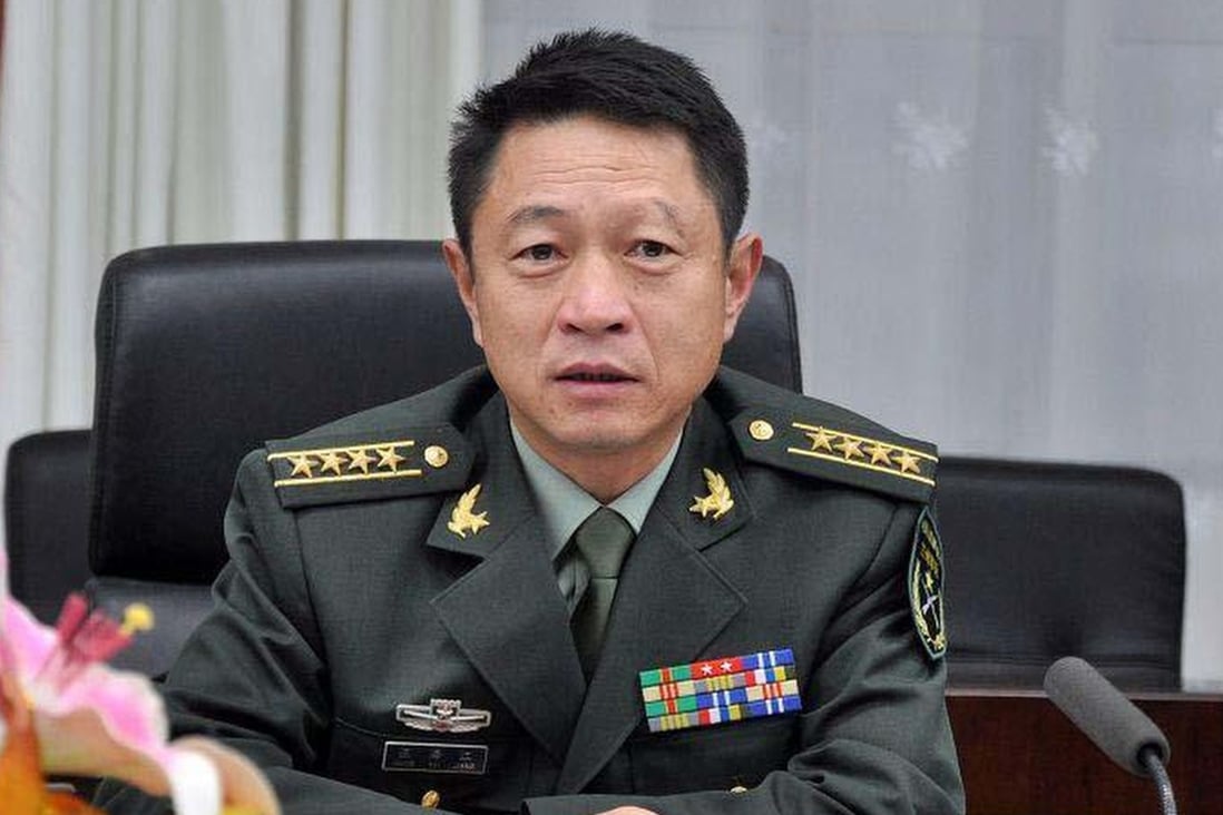 Lieutenant General Wang Haijiang has been appointed commander of the PLA’s Xinjiang military region. Photo: Baike