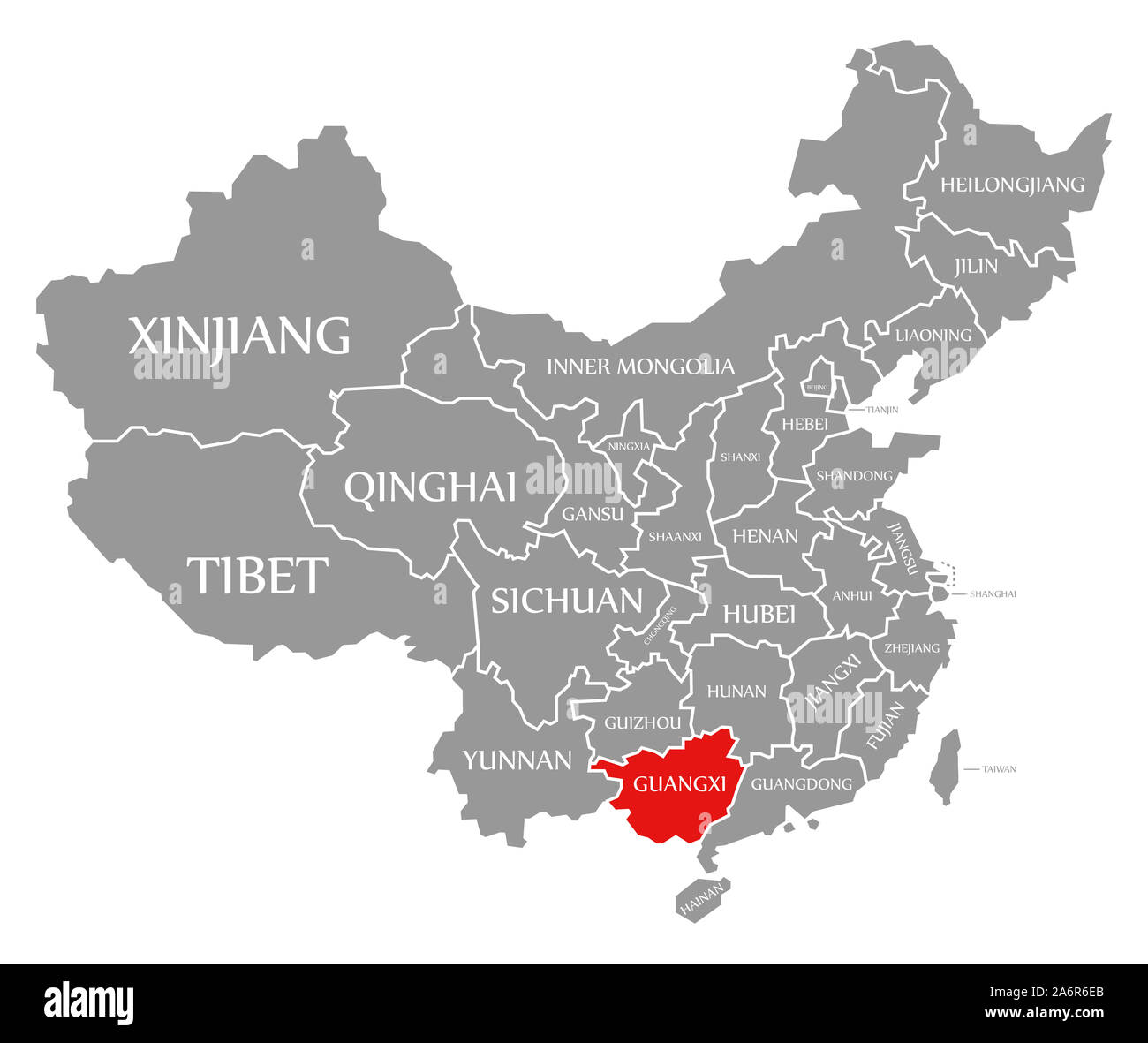 guangxi-red-highlighted-in-map-of-china-2A6R6EB.jpg