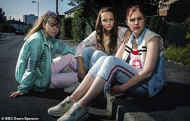 The Rochdale grooming gang's abuse was dramatised in a BBC programme called Three Girls (above). Khan told an immigration tribunal hearing: 'We have not committed that big a crime''s abuse was dramatised in a BBC programme called Three Girls (above). Khan told an immigration tribunal hearing: 'We have not committed that big a crime'