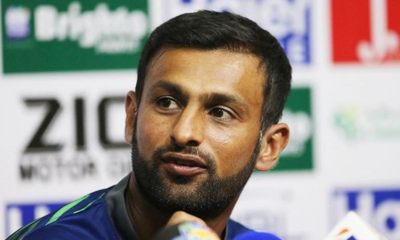 Shoaib Malik speaks during a press conference in Sharjah, United Arab Emirates. — Reuters/File