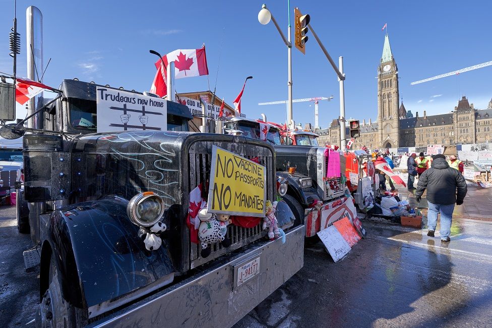 Protest in Ottawa