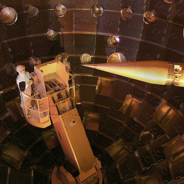 Scientists Say Their Giant Laser Has Produced Nuclear Fusion