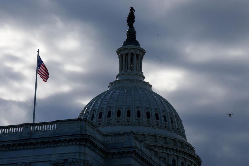 Police drone flies over US Capitol, police buying Chinese drones