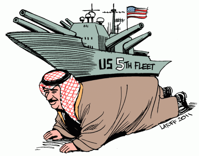 No Bahraini dictatorship = no Fifth Fleet in the Gulf