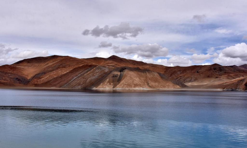 A view of Pangong Tso lake in Ladakh region, claimed by both India and China. — Reuters/File