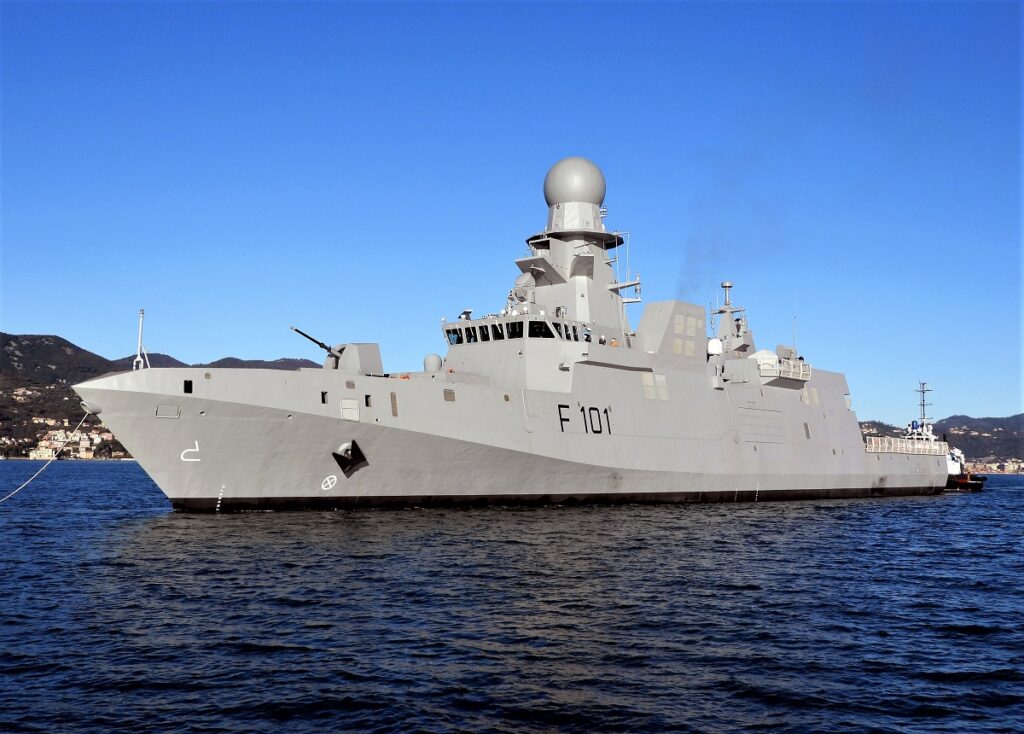 Qatar's New Air Defense Corvette Starts Sea Trials