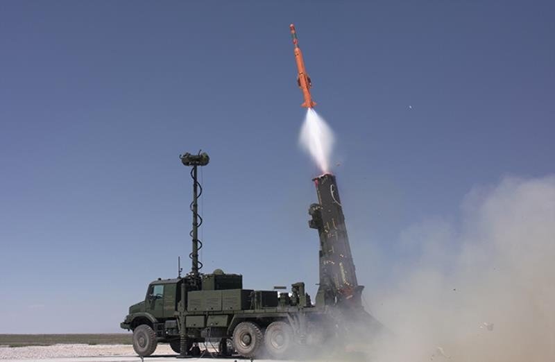 The autonomous Hisar A+ missile system seen in this undated file photo. (Courtesy of Aselsan)